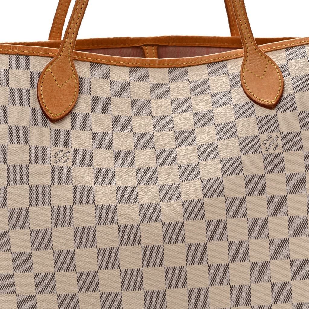Damier Azur Neo Neverfull GM Rose Ballerine