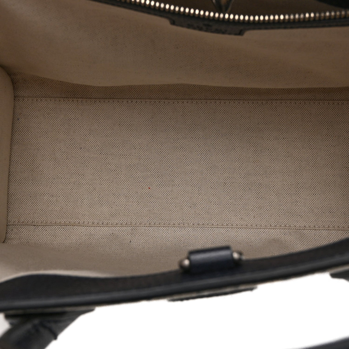 GG Supreme Monogram Textured Dollar Calfskin Small Retro Interlocking G Tote Bag Beige Blue