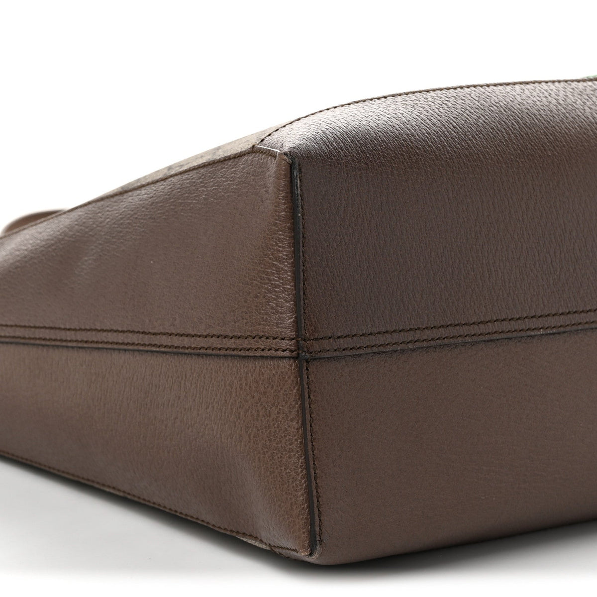 GG Supreme Monogram Web Ophidia Tote Brown