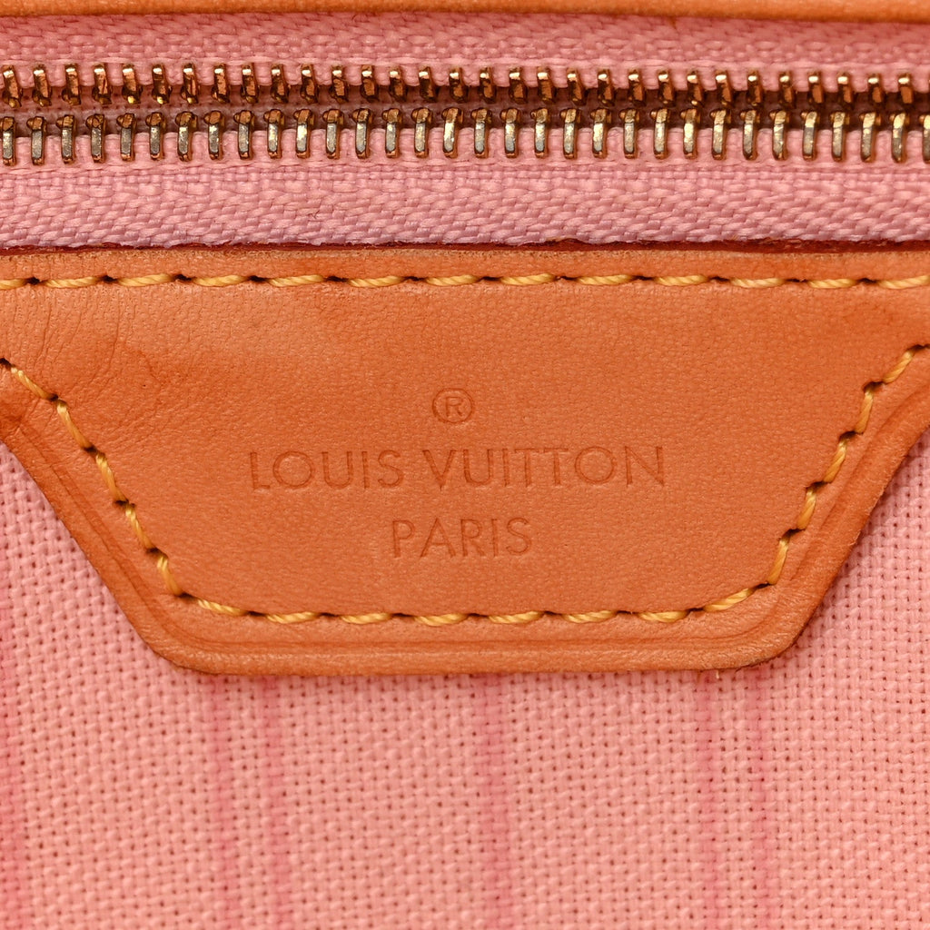 Damier Azur Neo Neverfull GM Rose Ballerine