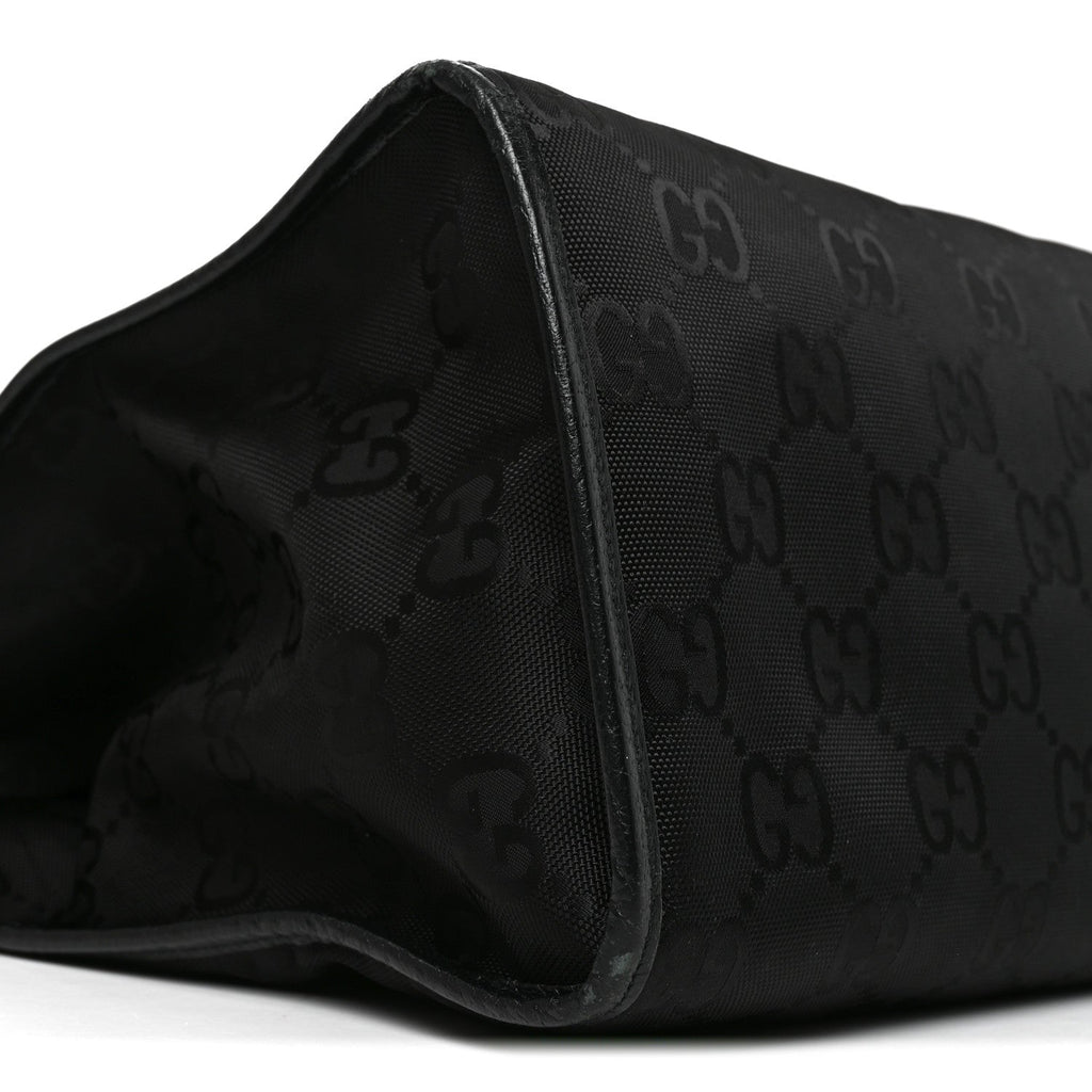 Econyl Nylon Monogram Large Off The Grid Tote Bag Black