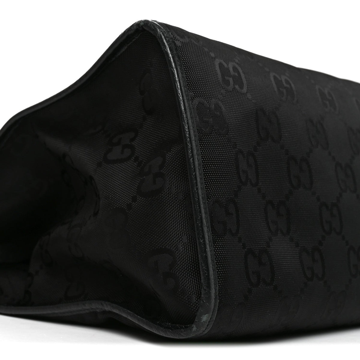 Econyl Nylon Monogram Large Off The Grid Tote Bag Black