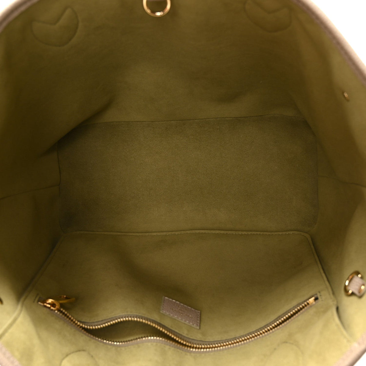 Empreinte Monogram Giant Neverfull MM Khaki Cream