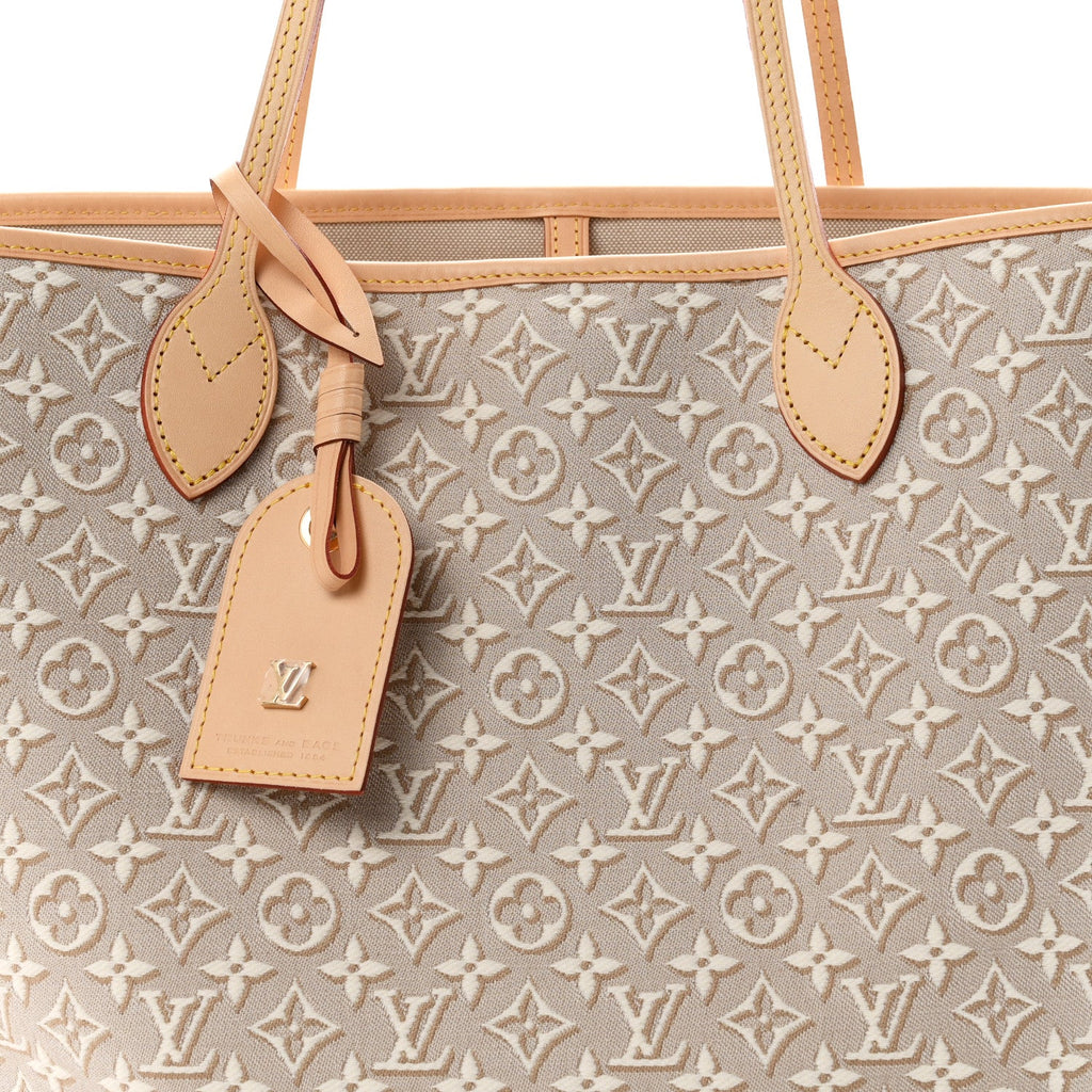 Jacquard Monogram Embleme Neverfull MM Peuplier