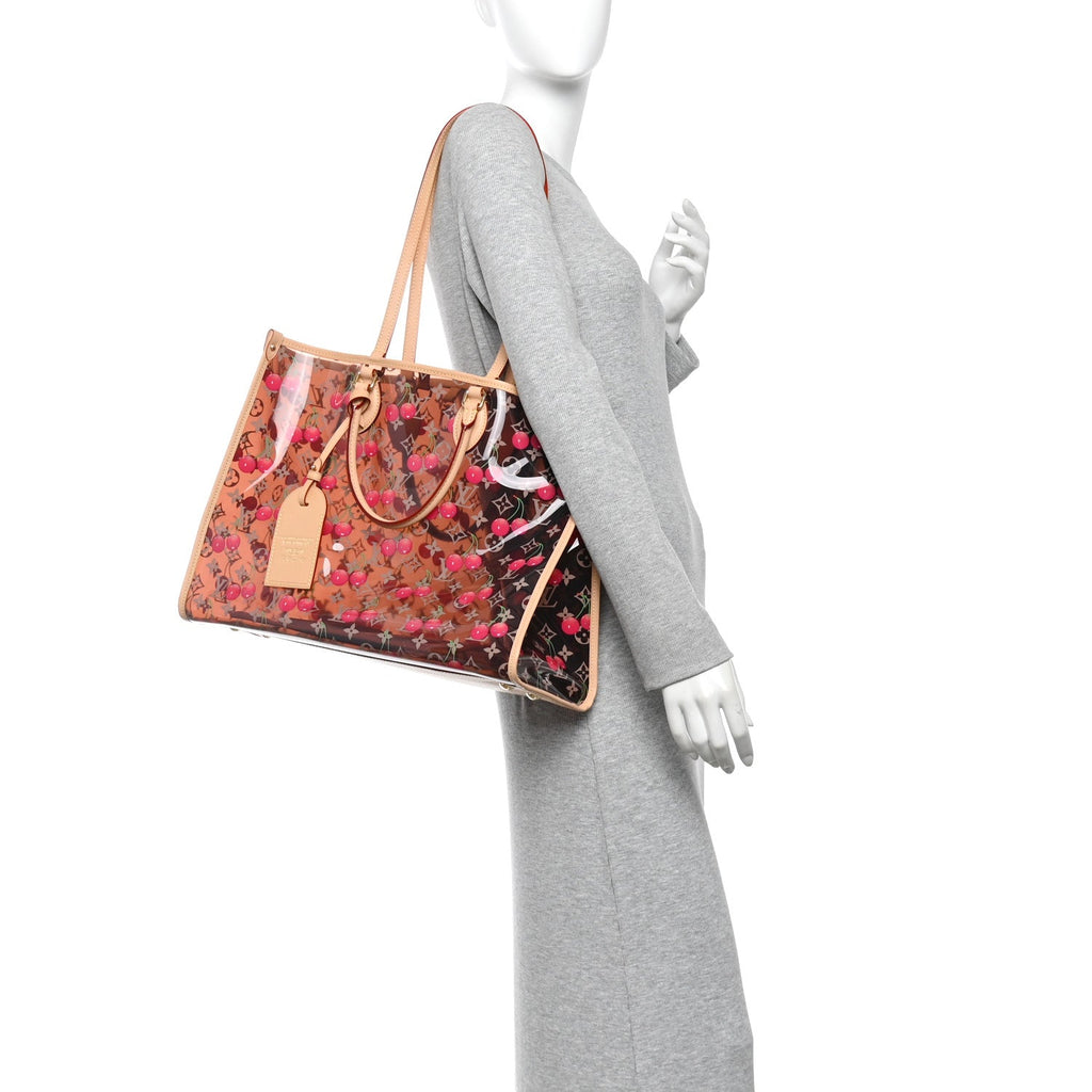 LV X TM Crystal Monogram Cerises Onthego GM