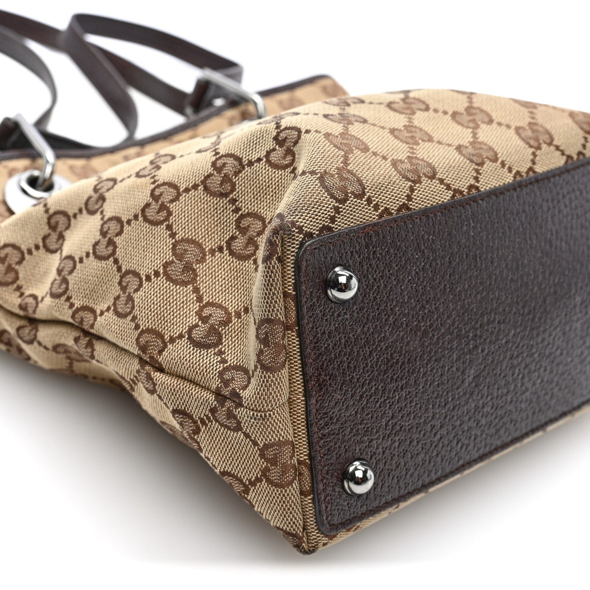 Monogram Small Eclipse Tote Brown