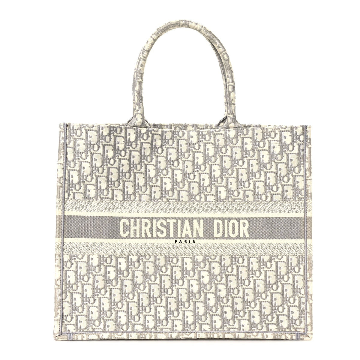 Oblique Large Book Tote Grey