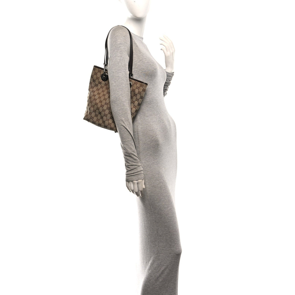 Monogram Small Eclipse Tote Brown