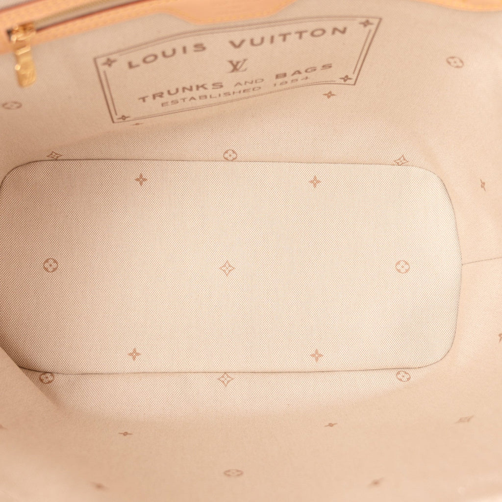 Jacquard Monogram Embleme Neverfull MM Peuplier